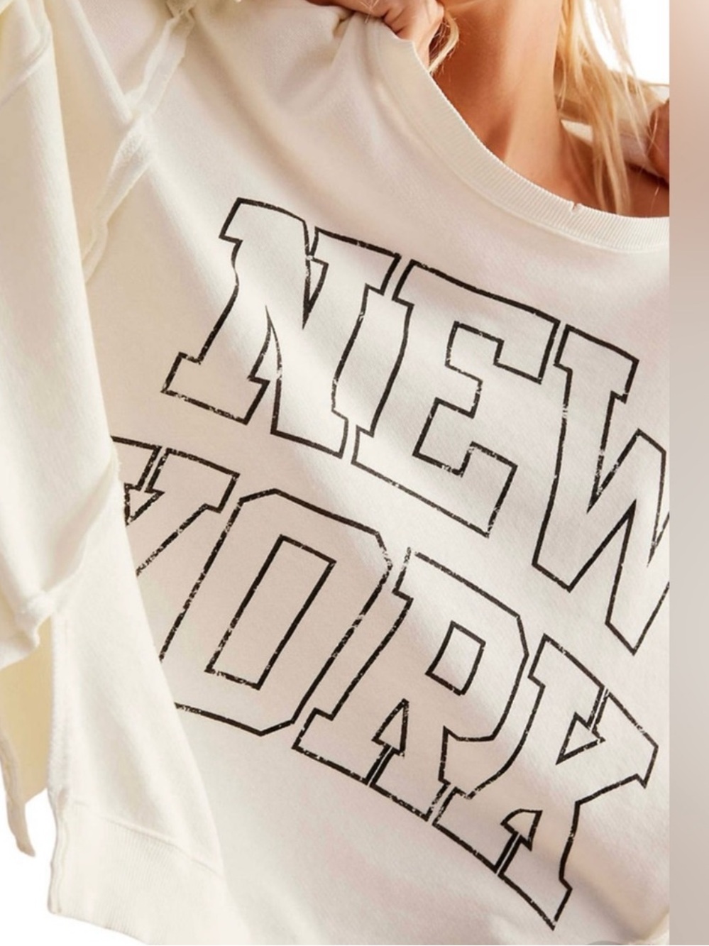 NWT FREE PEOPLE WE THE FREE GRAPHIC CAMDEN - Picture 4 of 6